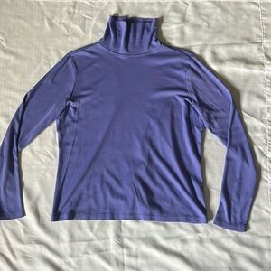 L.L. Bean cotton turtleneck